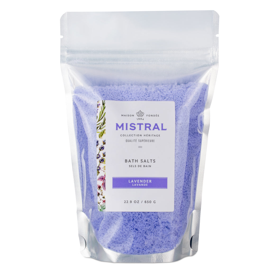 Lavender Heritage Bath Salt Bag