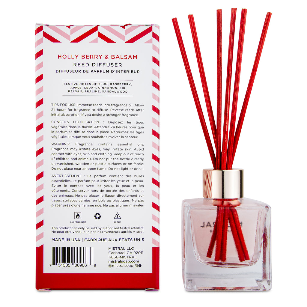 Holly Berry & Balsam Reed Diffuser