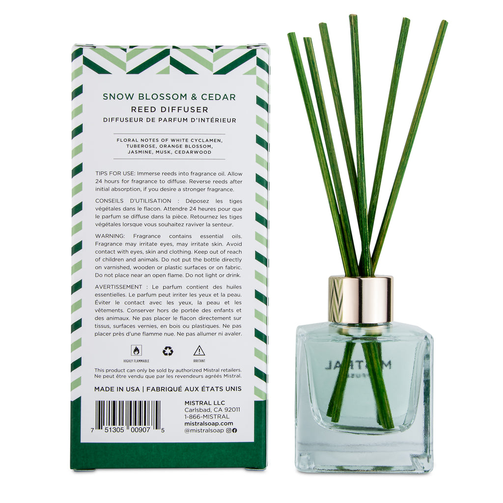 Snow Blossom & Cedar Reed Diffuser