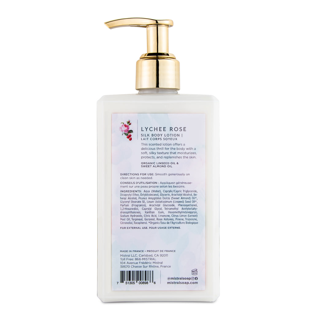 Luxe Silk Body Lotion Lychee Rose