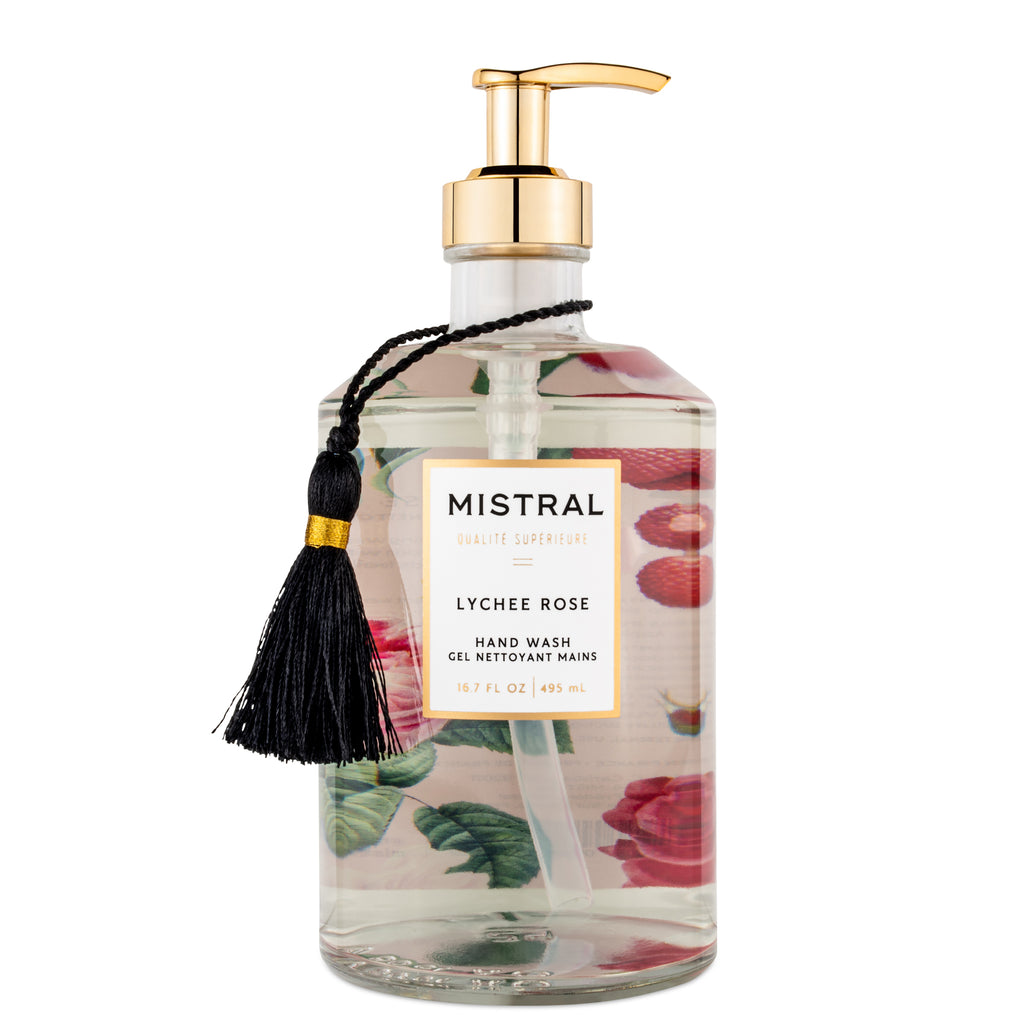 Luxe Glass Hand Wash Lychee Rose