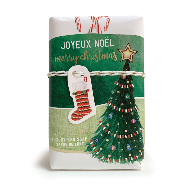 Joyeux Noel - Winter Pine Gift Soap